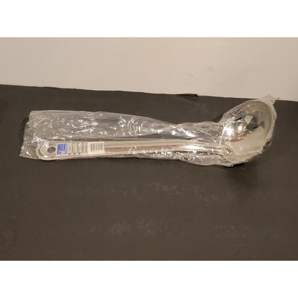 Kitchen Ladle Soup Sauce Straight Handle‎ Stainless Steel 13